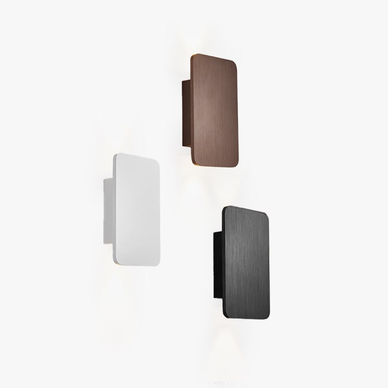 Modern Wall Sconce Mounted Light Fixture Contemporary LED Metal Rectangular Indoor - Image 10