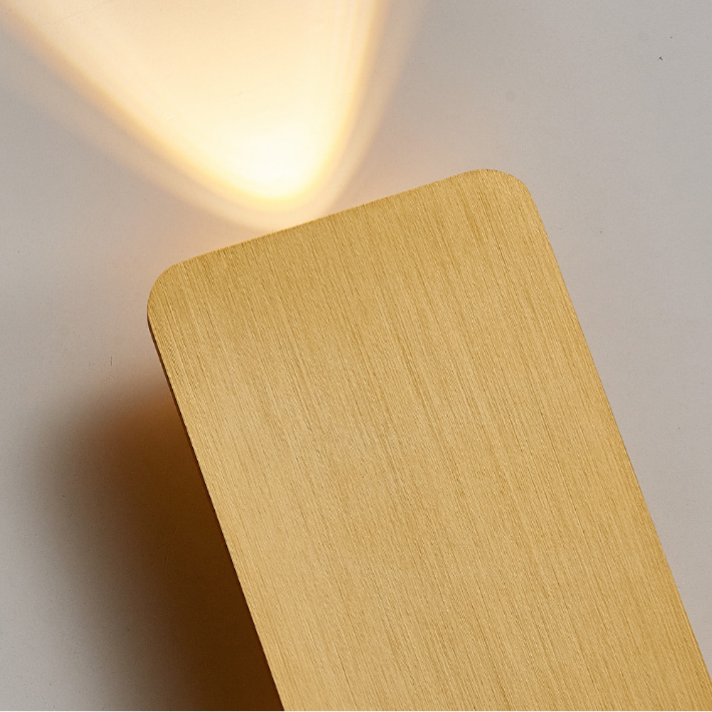 Modern Wall Sconce Mounted Light Fixture Contemporary LED Metal Rectangular Indoor - Image 4