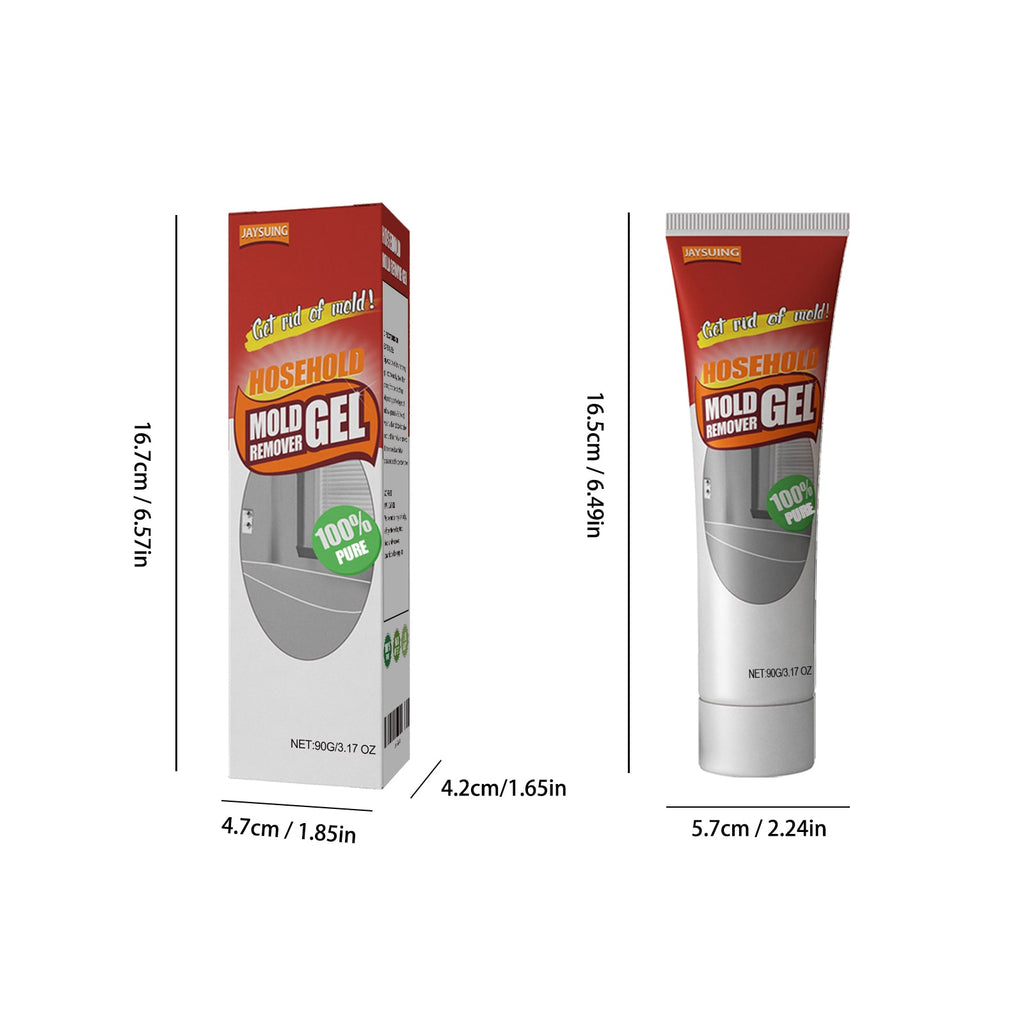Mold and Mildew Remover Gel with Applicator Nozzle for Bathroom Tile Grout - Image 2