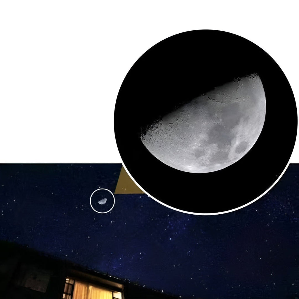 Monocular Telescope Portable Pocket Smartphone Adapter Compact Travel Outdoor Handheld - Image 3