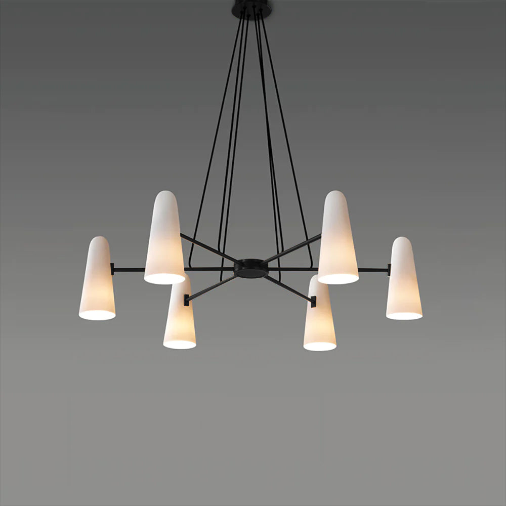 Decorative Multi-Head LED Ceiling Light with Soft Ambient Glow
