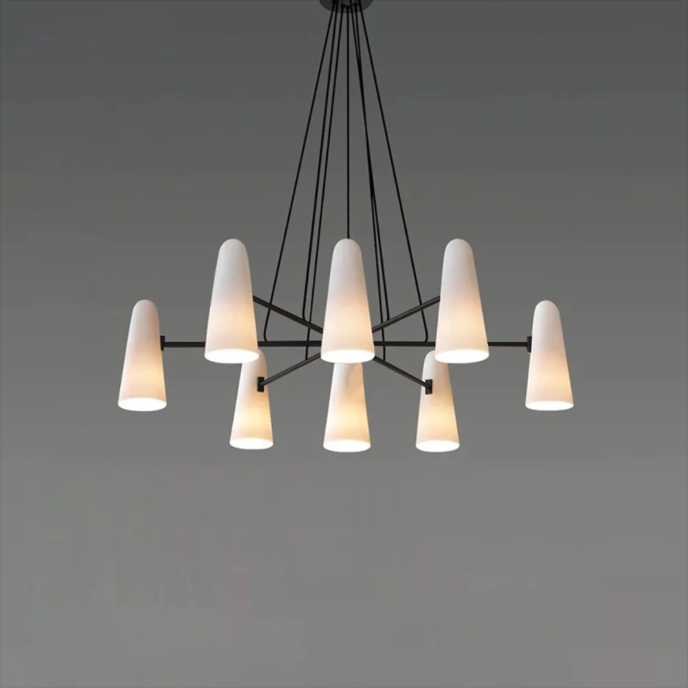 Decorative Multi-Head LED Ceiling Light with Soft Ambient Glow