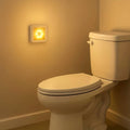 Motion Sensor Night Light Activated LED Wireless Battery Operated Stick White Square - Image 1