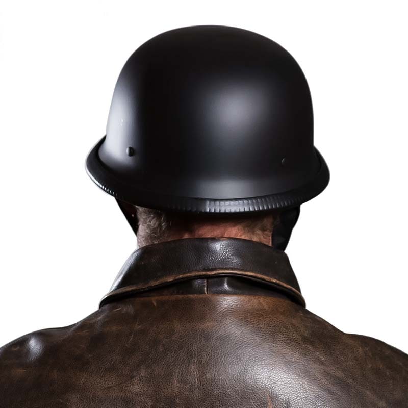 Motorcycle Half Helmet Open Face German Quick Release Buckle Adjustable Chin Strap - Image 4