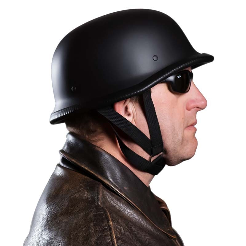 Motorcycle Half Helmet Open Face German Quick Release Buckle Adjustable Chin Strap - Image 5