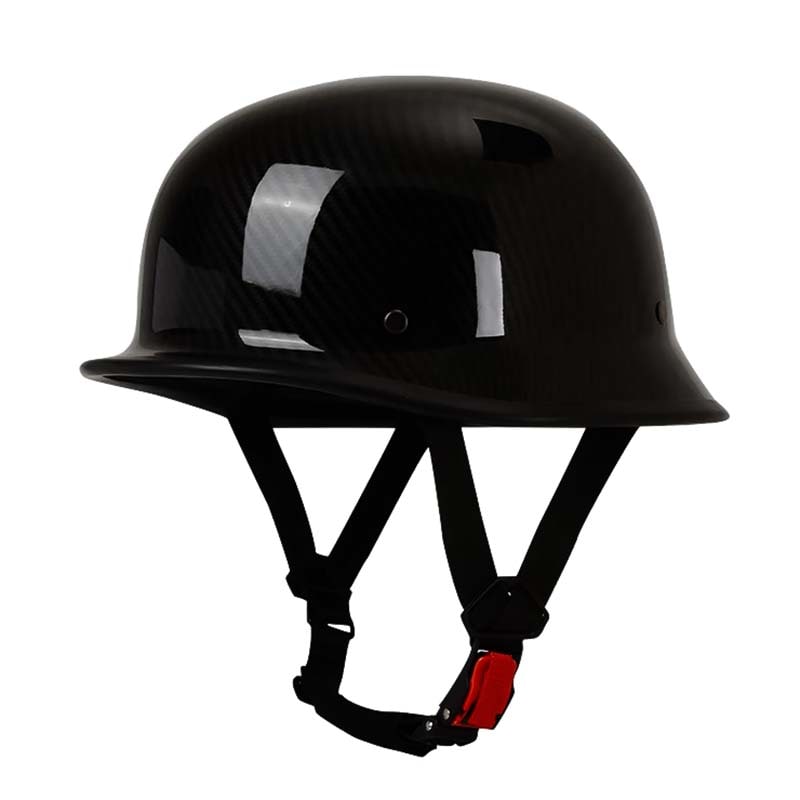 Motorcycle Half Helmet Open Face German Quick Release Buckle Adjustable Chin Strap - Image 6