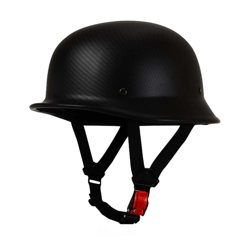 Motorcycle Half Helmet Open Face German Quick Release Buckle Adjustable Chin Strap - Image 8