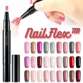 Nail Art Pen Polish Gel Brush Liquid Quick Dry - Image 1