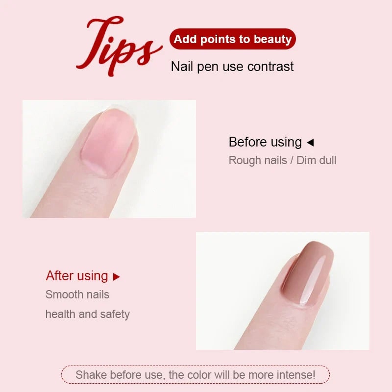 Nail Art Pen Polish Gel Brush Liquid Quick Dry - Image 2