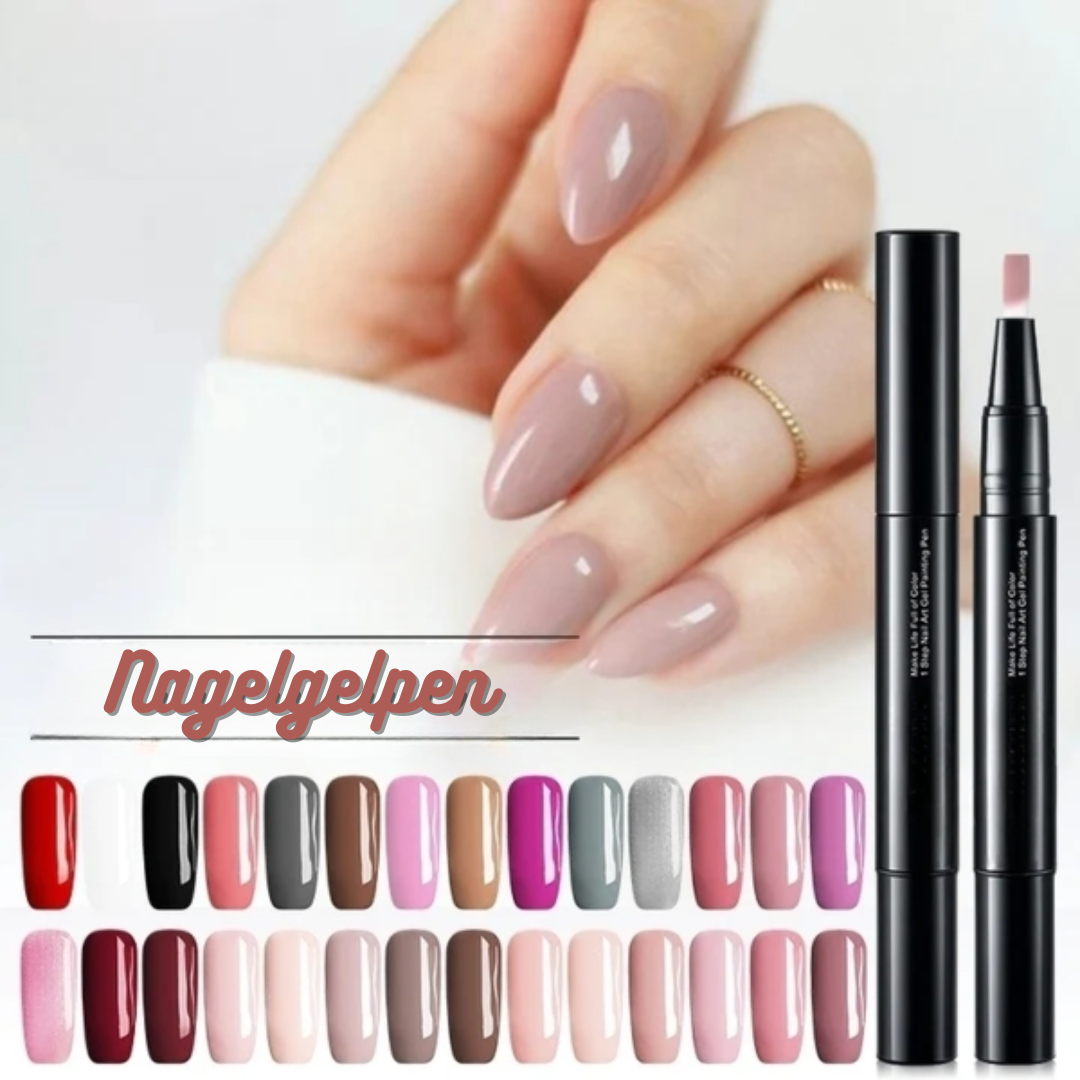 Nail Art Pen Polish Gel Brush Liquid Quick Dry - Image 3