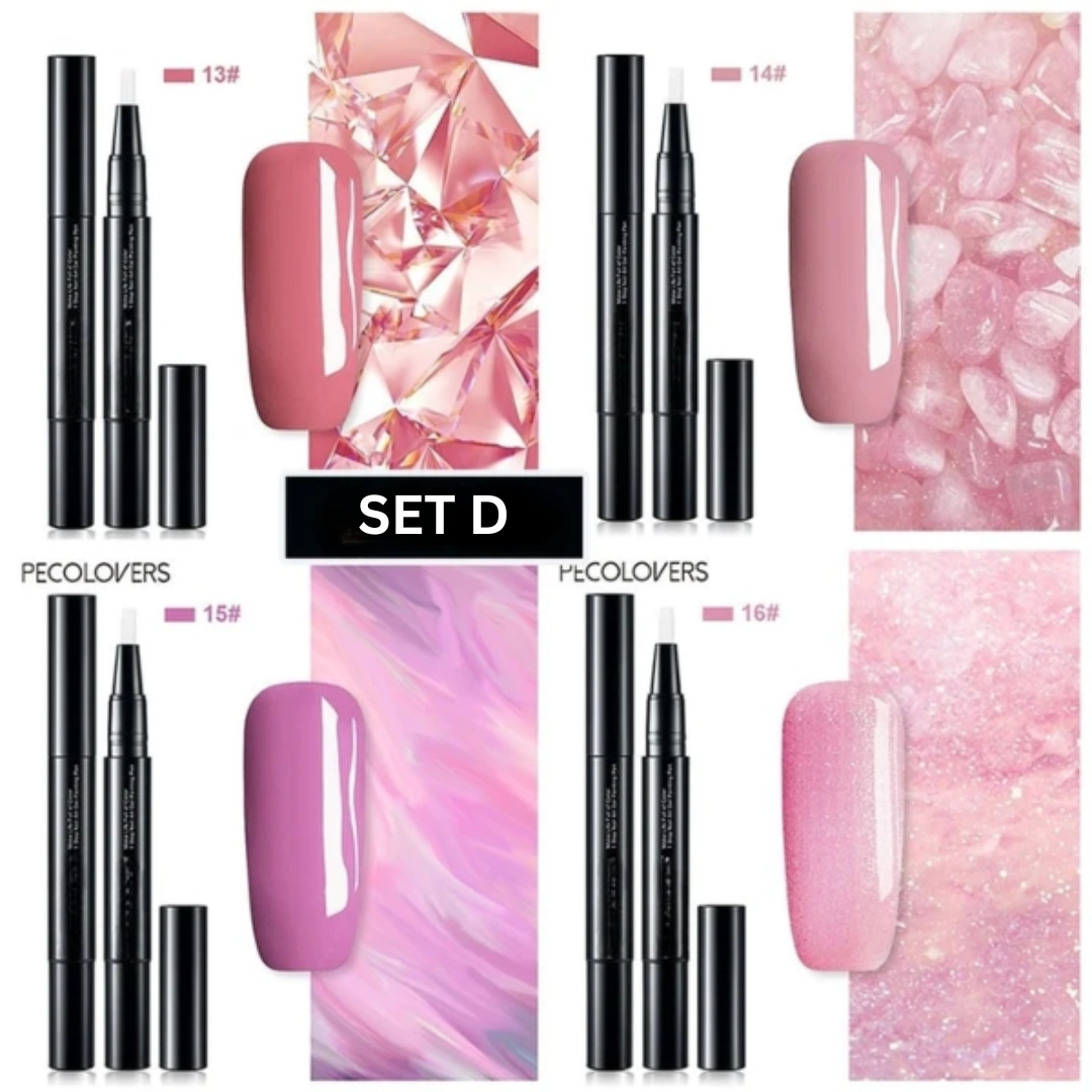 Nail Art Pen Polish Gel Brush Liquid Quick Dry - Image 9