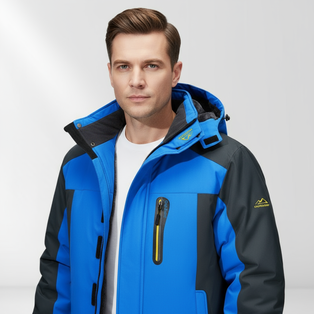 Men’s Waterproof Winter Coat Warm Insulated Protection for Cold Days