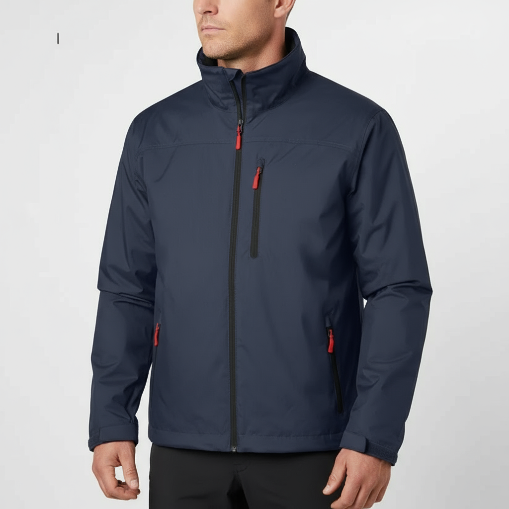 Men’s Outdoor Waterproof Windproof Jacket for Hiking and All-Weather Use
