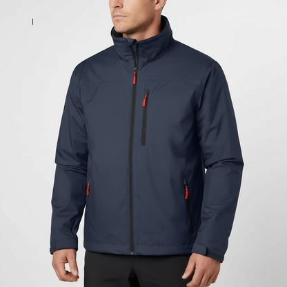 Men’s Outdoor Waterproof Windproof Jacket for Hiking and All-Weather Use