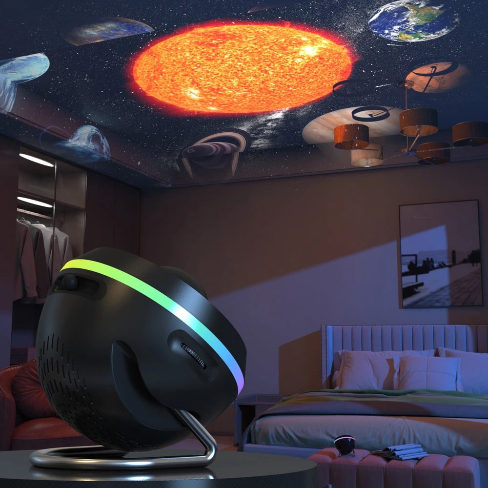 Nebula Projector Galaxy Star Ceiling Portable LED Adjustable Stand Light - Image 2