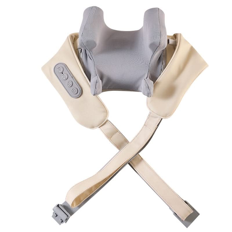 Neck and Shoulder Massager for Sore with Heat Rotating Heads and Adjustable Straps - Image 2
