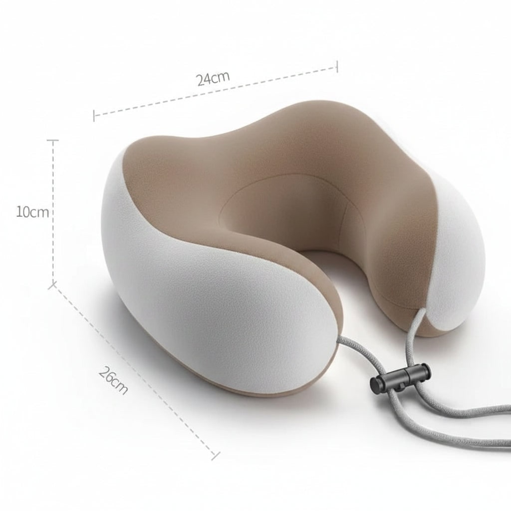Neck Massager Pillow and Shoulder with Heat Rechargeable U-Shaped Heating Massage - Image 4