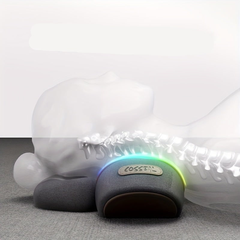 Neck Pain Relief Pillow for Problems and Issues with Heated Massage Support - Image 2