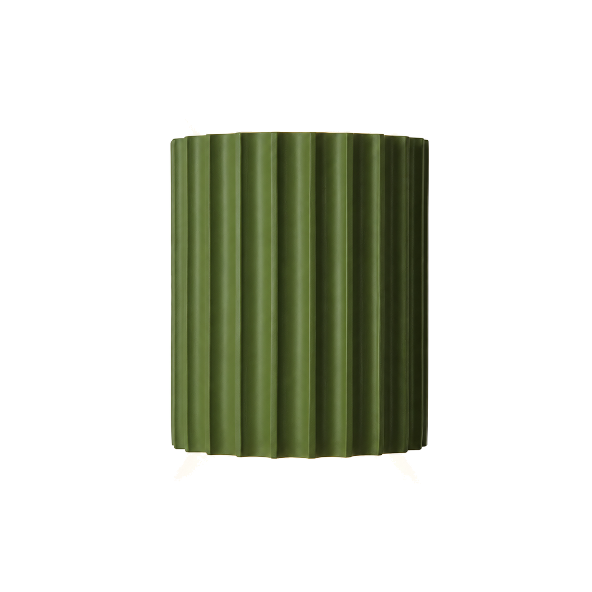 Indoor Wall Light Modern Ribbed Up-Down Glow Fixture