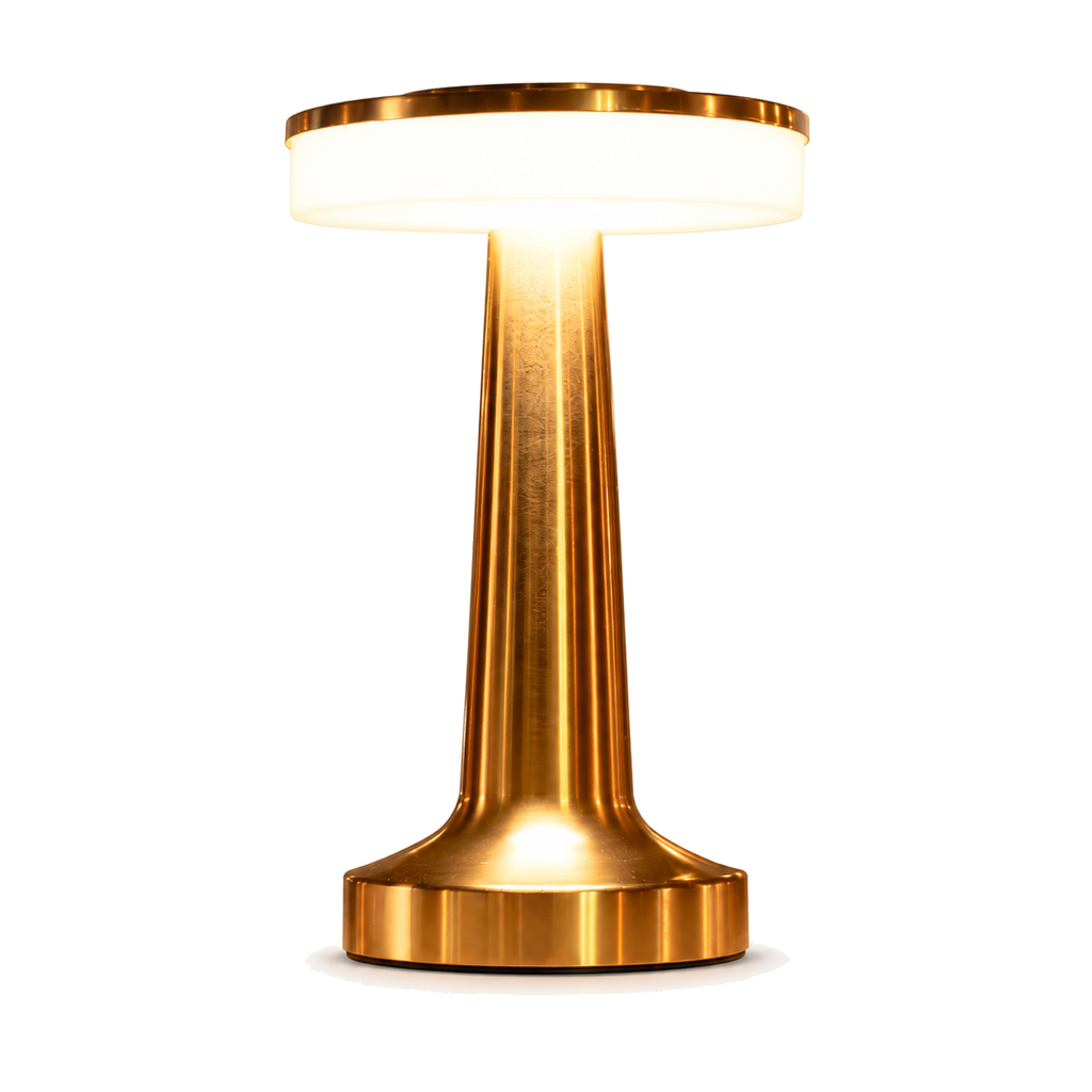 Portable Dimmable Table Lamp Elegant Retro Design