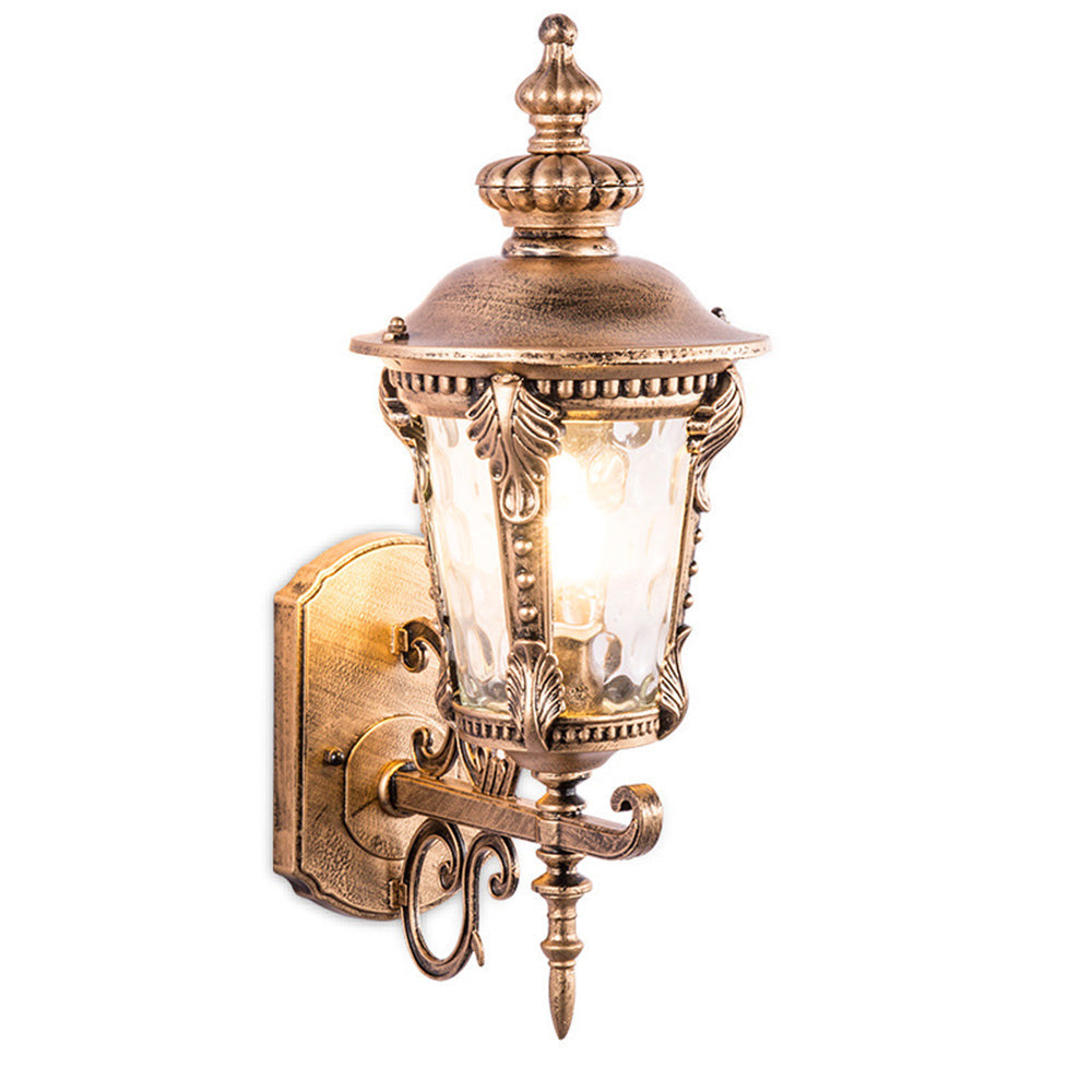 Vintage Style Outdoor Wall Light Decorative Lantern for Exterior Walls