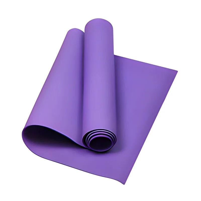 Non Slip Yoga Mat Pilates Foldable Portable Eva Textured Grid Lightweight - Image 11