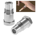 O2 Sensor Spacer with Oxygen Adapter and Built-In Mini Catalytic Converter for Check Engine Light - Image 1