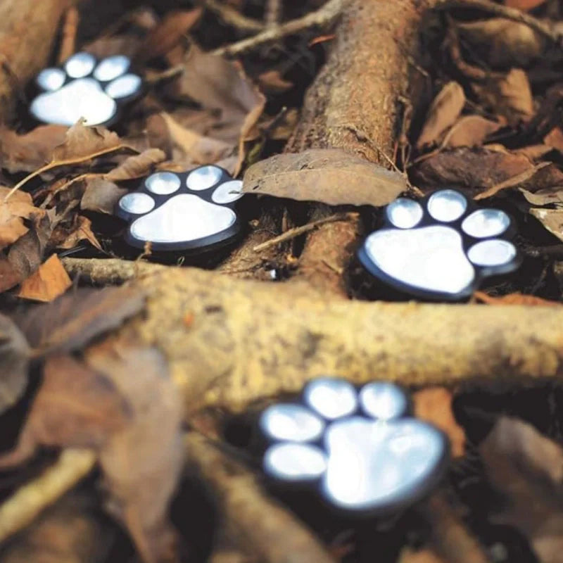Animal Paw Pathway Light Eco‑Friendly Solar Garden Décor