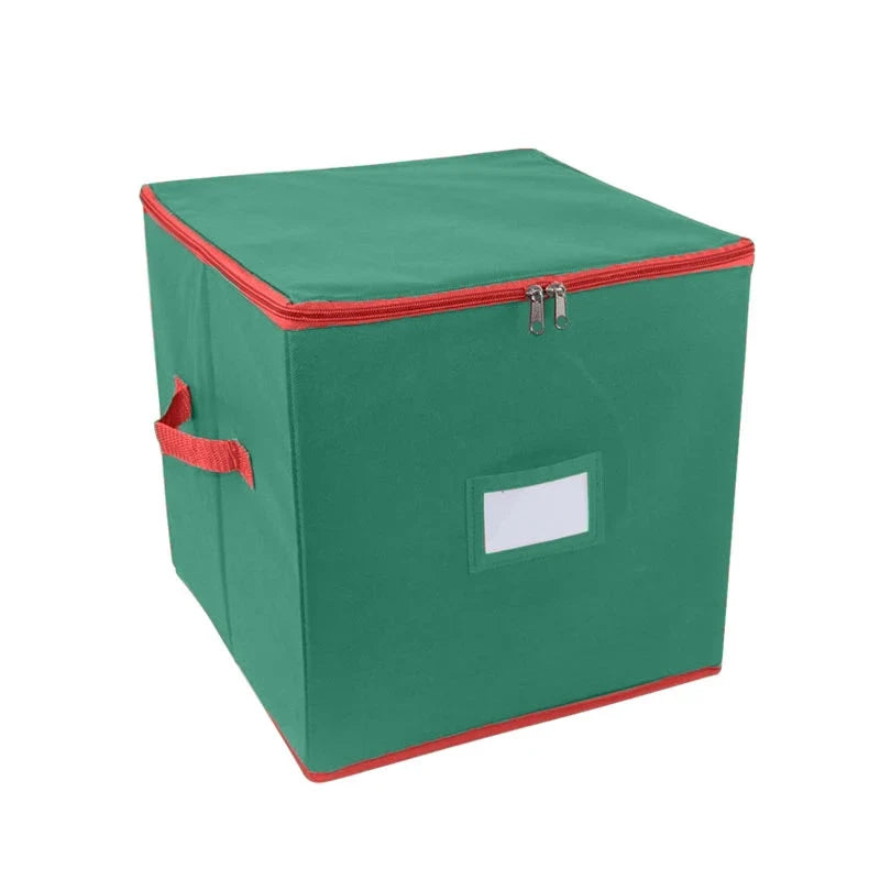Ornament Storage Box with Dividers and Viewing Window for Christmas Tree Décor - Image 7