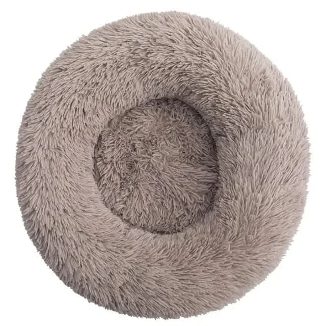 Orthopedic Donut Plush Dog Bed Faux Fur Bolster Soft Cats - Image 10