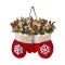 Outdoor Christmas Lights Door Hanger with LED Mitten Shape and Faux Greenery - Image 8