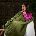 Outdoor Heated Blanket with Battery Powered Portable USB Power Bank and Three Heat Zones - Image 1