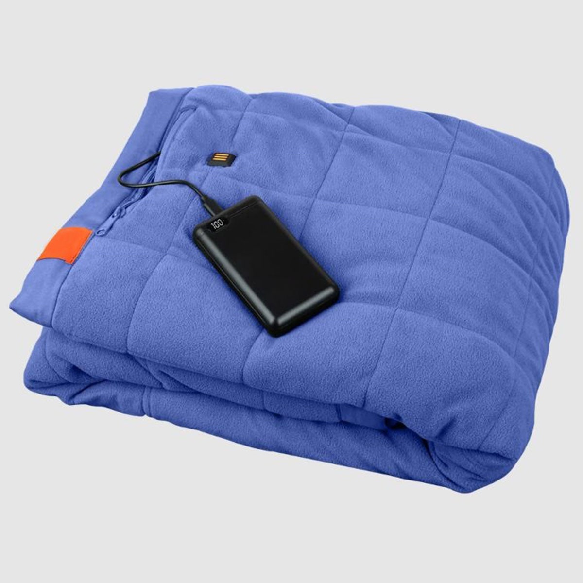 Outdoor Heated Blanket with Battery Powered Portable USB Power Bank and Three Heat Zones - Image 4