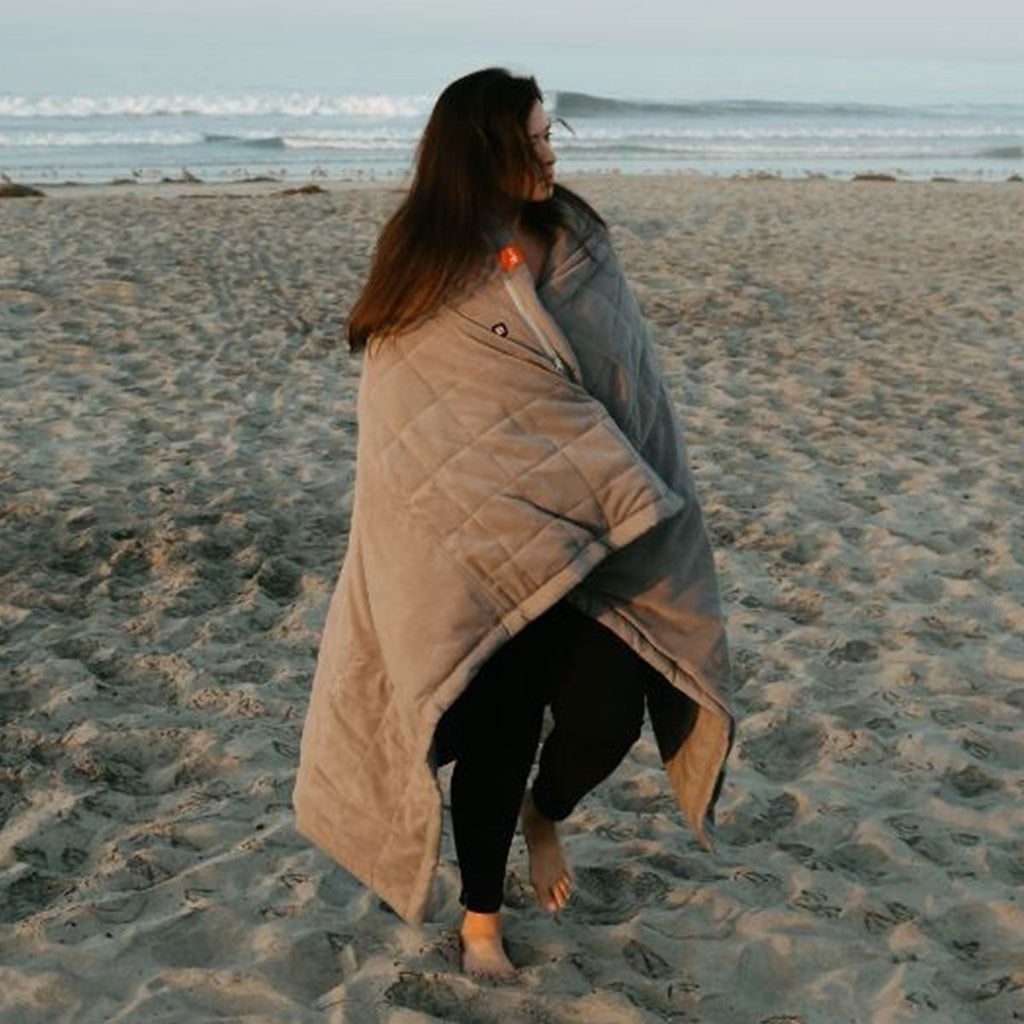 Outdoor Heated Blanket with Battery Powered Portable USB Power Bank and Three Heat Zones - Image 8
