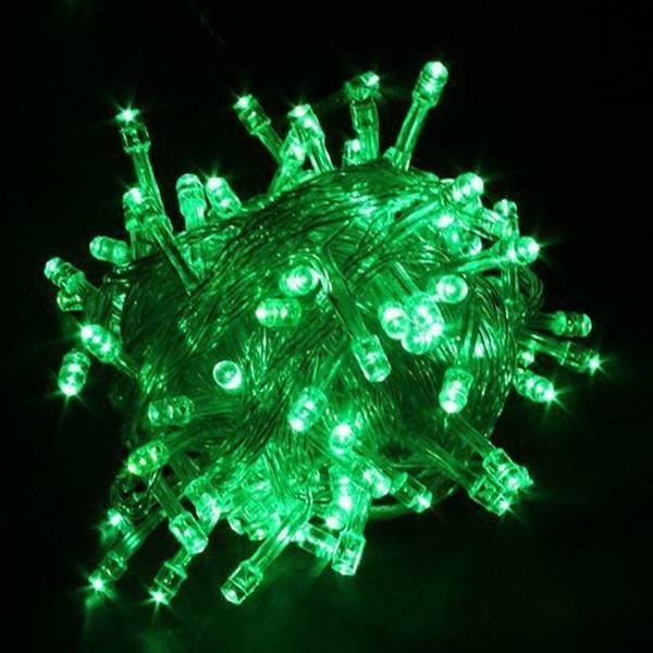 Outdoor Solar String Lights with 100 LED Fairy Garden Landscape Lighting with Adjustable Panel - Image 5