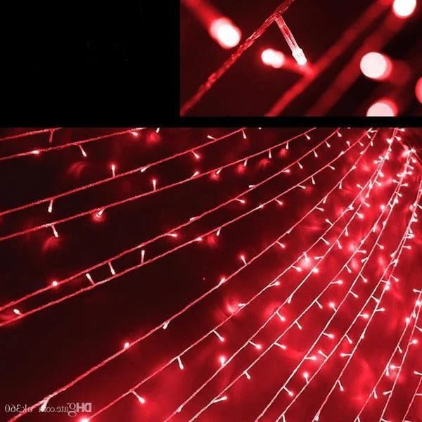 Outdoor Solar String Lights with 100 LED Fairy Garden Landscape Lighting with Adjustable Panel - Image 6