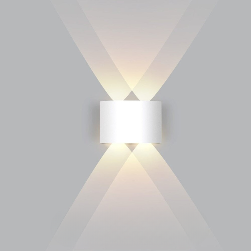 Outdoor Wall Sconce Light LED Up Down Modern Slim Weatherproof Lamp - Image 11