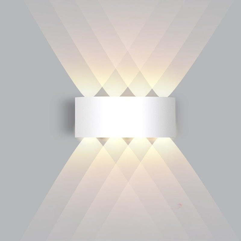 Outdoor Wall Sconce Light LED Up Down Modern Slim Weatherproof Lamp - Image 12