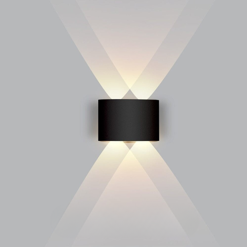 Outdoor Wall Sconce Light LED Up Down Modern Slim Weatherproof Lamp - Image 14