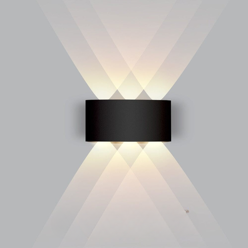 Outdoor Wall Sconce Light LED Up Down Modern Slim Weatherproof Lamp - Image 15