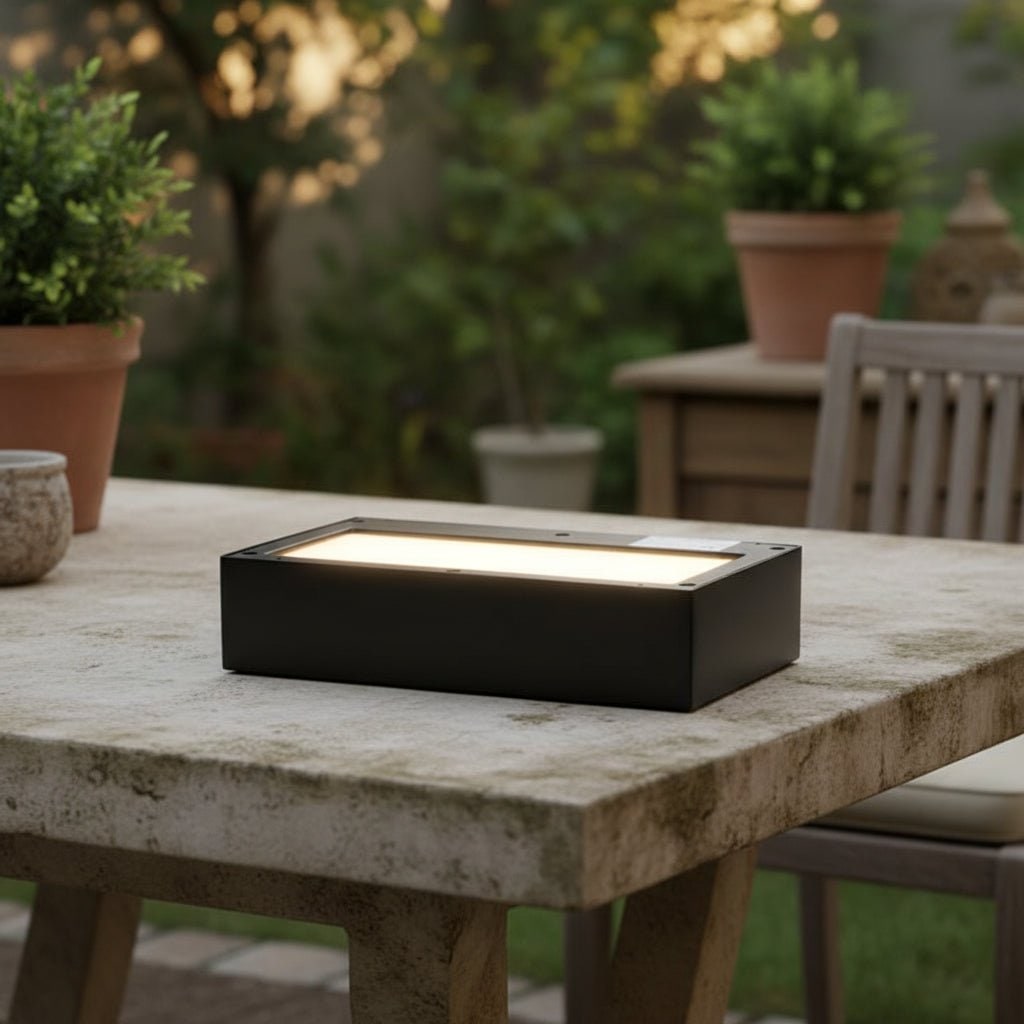 Outdoor Wall Sconce Light with Up and Down LED Lighting and Motion Sensor Exterior - Image 2