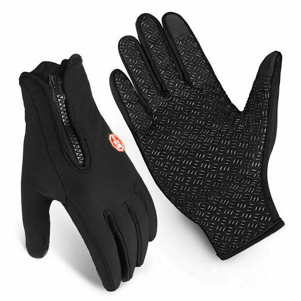 Unisex Winter Gloves Insulated Thermal Gloves with Non-Slip Grip Design