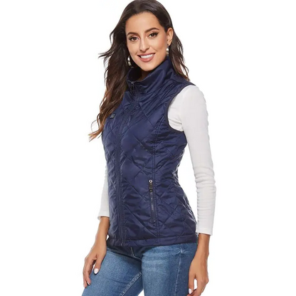 Women’s Heated Gilet Lightweight Electric Vest with Adjustable Heat Levels