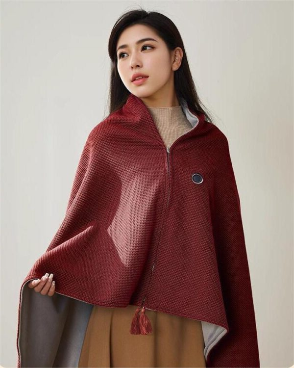 Heated Comfort Shawl USB-Powered Warming Wrap for Everyday Use