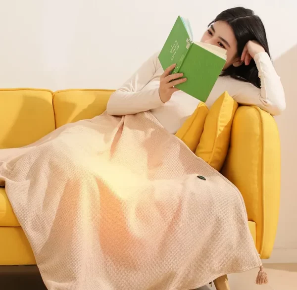 Heated Comfort Shawl USB-Powered Warming Wrap for Everyday Use