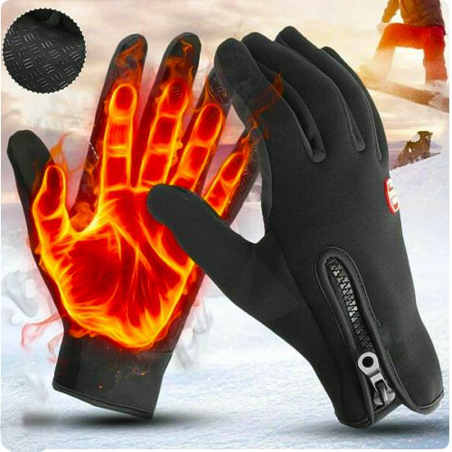 Unisex Winter Gloves Insulated Thermal Gloves with Non-Slip Grip Design