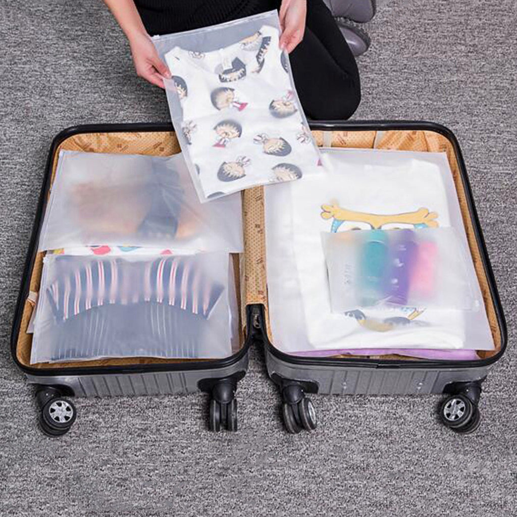 Packing Cubes and Compression Bags Travel Organizer Set with Pouches 9-Piece Luggage Traveling - Image 14