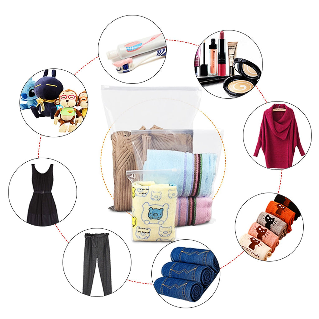Packing Cubes and Compression Bags Travel Organizer Set with Pouches 9-Piece Luggage Traveling - Image 3