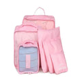 Packing Cubes Travel Organizer Set with Mesh Panels 6-Piece Lightweight Luggage Storage Pouches - Image 3