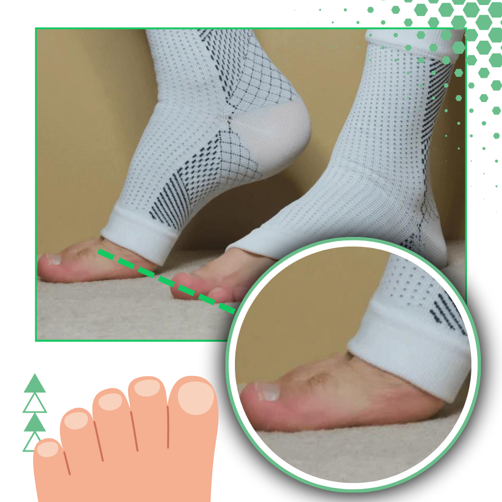 Offene Zehen Stützsocken für den täglichen Gebrauch